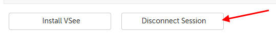 Disconnect Session button